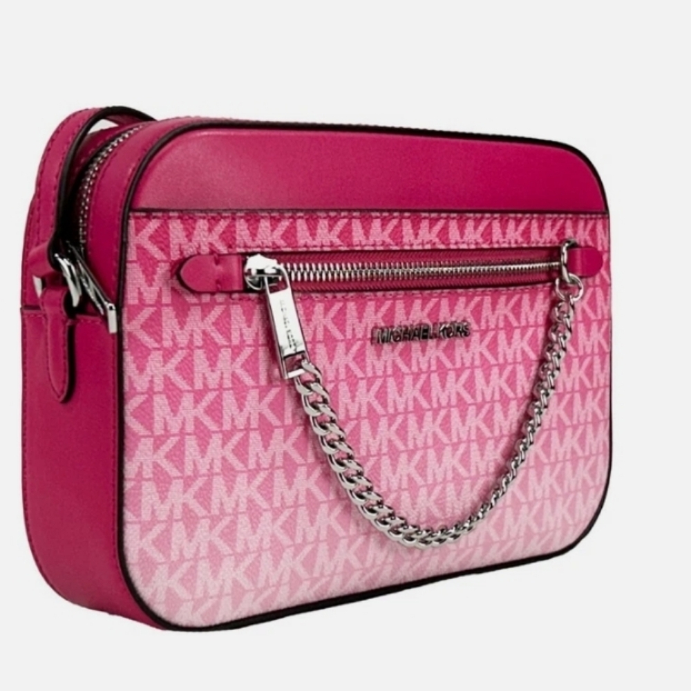 Michael Kors NIP Fuchsia and Pink Crossbody Bag - Picture 3 of 6